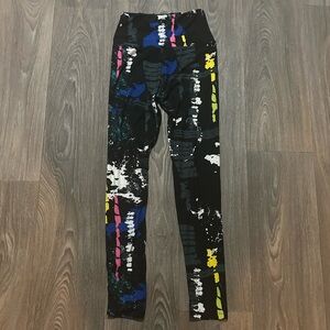 Colorful Patterned Kids Leggings